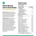 thumbnail image 4 of Plant Based All-In-One Protein Powder - High Protein Meal Replacement Shake - With Greens & Probiotics-Pea Protein Powder - Gluten Free,Soy Free,Dairy Free - 19 Servings-799g tub Protein Drink Vanilla, 4 of 8