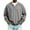 03# Light Gray, variant on Qwertyu Men's Waffle Long Sleeve Shirts V-Neck Thermal Undershirt Base Layer Tops Winter Knit Pullover Sweaters Navy 3XL
