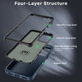 thumbnail image 2 of MyBat Pro Maverick Series Case with Holster for Motorola Moto G 5G (2024) - Blue, 2 of 5