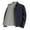 Navy, variant on Men's Jackets Clearance Zipper Up Big and Tall Solid-Color Fashionable Zipper Pocket Double-sided Detachable Hat Long Sleeve Hoodedess Casual Outwear Jacket