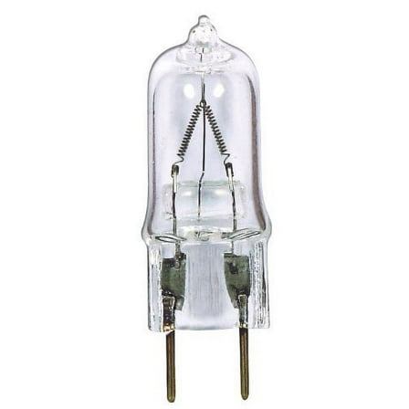 Satco S3427 1/Card 120V 50-Watt T4 GY6.35 Base Light Bulb, Clear