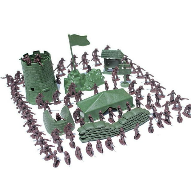 100pcs Soldier Model Figure Model Kids Party Bag Filler Favour
