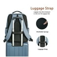 thumbnail image 4 of Tripcomp 3 Piece Carry-on Luggage Sets, Hardside Suitcase with Spinner Wheels,Travel Backpack and a Packing Cube (Blue), 4 of 8