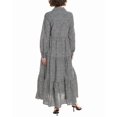 thumbnail image 2 of MICHAEL Michael Kors womens  Pop Cheetah Silk-Blend Maxi Dress, xs, White, 2 of 3