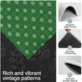 thumbnail image 3 of Green Christmas Snowflake Pattern Kitchen Rugs Sets Of 3,Kitchen Runner Rugs Non Skid Washable,Decorative Kitchen Floor Mats for Kitchen,Sink,Laundry,17"x30"+ 17"x47" + 17"x59", 3 of 6