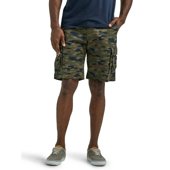 Lee Men's Extreme Motion Carolina Cargo Short, Traditional Camo