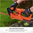 thumbnail image 5 of 20V MAX Hedge Trimmer, Cordless, 18 inch Blade, Reduced Vibration, Battery and Charger Included (LHT218C1), 5 of 6