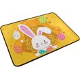 thumbnail image 2 of GZHJMY Easter Rabbit Door mat Non Slip Floor Door Rug, Soft Floor Mat for Kitchen Garden Bedroom Indoor Outdoor Entrance Home Holiday Decoration 23.6" x15.7", 2 of 7