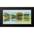 thumbnail image 2 of de Jong, Johan 14x9 Black Modern Framed Museum Art Print Titled - Summer triptychon, 2 of 5