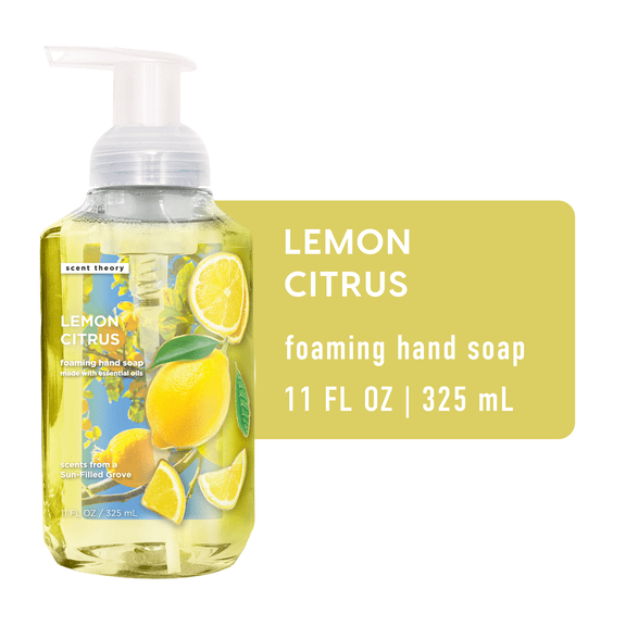 Scent Theory Foaming Hand Soap, Lemon Cloudberry, 11 fl oz