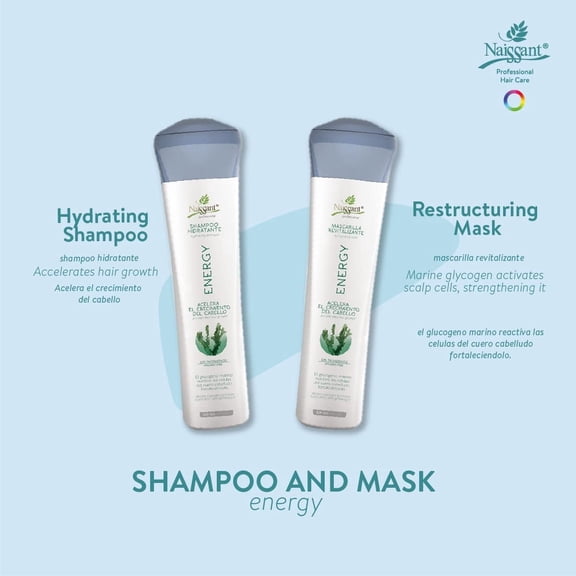 Naissant Professional Energy Hair Treatment . Hair Growth Accelerator and Strengthener