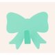 thumbnail image 1 of Bonitos ganchos adhesivos, paquete de 5 con diseño de pajarita, for decoración femenina de habitaciones, 1 of 2