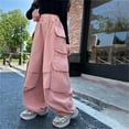 thumbnail image 4 of XXWXYD Clearence Girls Denim Overalls Adjustable Straps Wide Leg Pants Spring to Fall Casual Wear Big Kids Fashion Retro Streetwear with Utility Pockets, 4 of 7