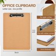 thumbnail image 2 of Clipboard Hapi Hapi, paquete de 20 unidades, A4, madera, 23 x 32 cm, color marrón, 2 of 7