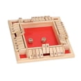 thumbnail image 4 of Tablero de mesa de juego de dados en caja, juego de dados en caja de madera Juego de dados en caja de madera Juego de dados en caja construido para profesionales, 4 of 8