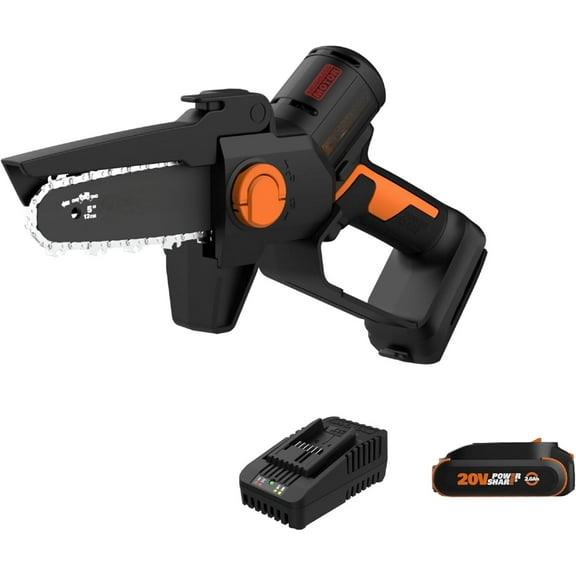 Nitro 20V 5" Cordless Brushless Chainsaw 2.0 Ah Battery and Charger Included WG325