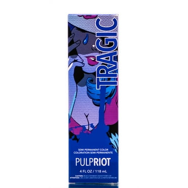 Pulp Riot Semi-Permanent Hair Dye - Nightfall Blue Color, 4 oz ...