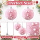 thumbnail image 4 of Juego de 6 Bolas Navideñas Colgantes Irrompibles de Poliéster Multicolor de 8 Cm | Decoración para Fiestas, Interiores y Exteriores, Guirnalda para El Árbol de Navidad, 4 of 6