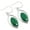 Malachite, variant on Red Stone Women Jewelry 925 Sterling Silver Earring