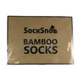 thumbnail image 2 of Sock Snob - 4 Pairs Soft Breathable Bamboo Crew Socks for Men, 2 of 2