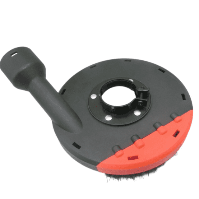 koolsoo Angle Grinder Dust Shroud Adjustable Easy to Install Steel Vacuum 7in Dust Cover