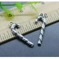 thumbnail image 5 of U8MO 8~50pc Retro XMAS Crutches Alloy Charms Pendant Jewelry Making DIY 27*9mm-50pcs, 5 of 9