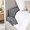 Grey-Half Queen 30" (2-pk), variant on Grey Half Cal-King 36" (2-pk) Bed Wedge Pillow Set for Headboard Gap Filler