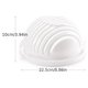 thumbnail image 3 of 1pc Salad Cutter Chopping Bowl, Fruit Vegetable Slicer, Quick Slicer Block Tool, Vegetable Planer Slicer, Kitchen Gadgets, 3 of 5