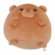 thumbnail image 4 of Juguete de peluche de oso pardo Felpa suave Lindo Cálido Agradable para la piel Oso pardo lindo brillante Oso de peluche para dormitorio Oficina Niños, 4 of 5
