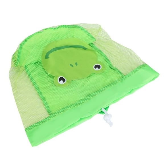 Bolsa de malla para juguetes de playa para niños, bolsa de almacenamiento de juguetes para niños, mochila de playa con cordón, bolsa de malla para juguetes de playa de alta capacidad