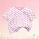 thumbnail image 4 of Blusas y camisas de manga corta con cuello redondo para niña, camiseta de verano con estampado de corazones, manga corta, top holgado y dulce de moda para bebé, top de algodón para niña., 4 of 5