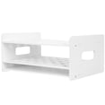 thumbnail image 3 of Shisuyan Scissors Storage Rack Test Tube Organizer Test Tube Display Rack Wooden White, 3 of 8
