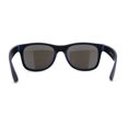 thumbnail image 2 of Child Size Kids Hipster Horn Rim Classic Plastic Sunglasses Blue Mirror, 2 of 4