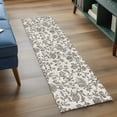 thumbnail image 4 of Sage Green Leaf Runner Rug 2x6 FT,Non Slip Hallway Rugs,Retro Farmhouse Plant Floral Branch Washable Soft Floor Carpet Throw Runner Carpet Long Rugs for Entryway Kitchen Bedside Sliding Door, 4 of 8