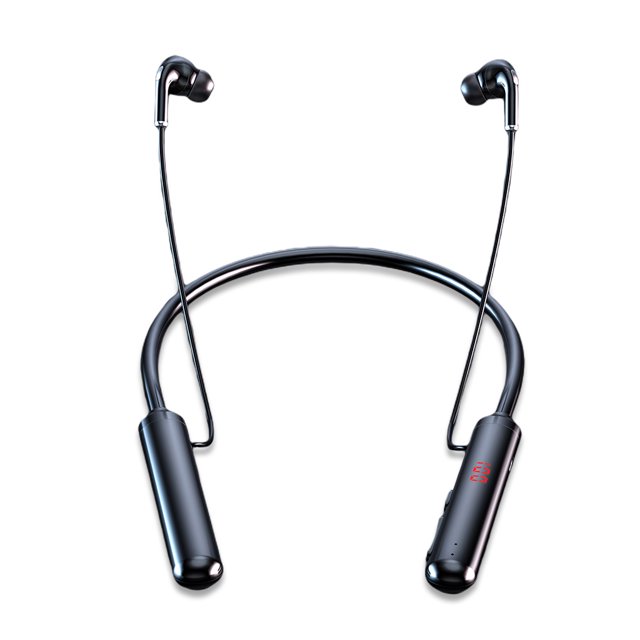 Auricular LED Pantalla digital HiFi Sound Sound Bluetooth-Compatible con Bluetooth 5.0 Auriculares auriculares con micrófono IPX3 Ergonómico Ergonómico Ergonómico Guardurnaity EL005564-01B