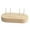 double pin, variant on Bunblic Crochet Doll Stand Bracket Creative Decor Portable Metal Pins Sturdy Practical DIY Support Wood Base for Felting Animal Dolls single pin