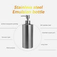 thumbnail image 3 of Shower Caddies,Stainless Steel Soap Dispenser Kitchen Sink Bathroom Shampoo Pump Box Container, 3 of 9