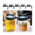 thumbnail image 3 of 86mm Reusable Plastic Jar Lids for Wide Mouth Jar Leak-Proof Seal Bottle Cover Spout Lid with Handle with Pour Holes, 3 of 5
