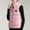 Pink, variant on USB Rechargeable Heated Sleeveless Vest Stand‑Up Collar Insulated Lightweight Windproof Layer With Adjustable Warmth Perfect For Outdoor Work Skiing Fishing Camping And Travel Pink L