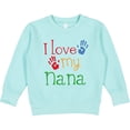 thumbnail image 2 of Inktastic I Love My Nana Toddler Sweatshirt, 2 of 4