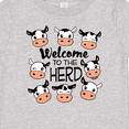 thumbnail image 4 of Inktastic Welcome to the Herd with cute Black and White Holstein Cows Boys or Girls Baby T-Shirt, 4 of 5