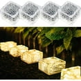 thumbnail image 1 of LINLIN Warmwhite Light Solar Light PVC Brick, Solar LED Brick Light with Light Sensor, On/Off Solar Path Lights Outdoor Garden Ornaments for Lawn Path Courtyard Deck Ground Pond, 7x7x5cm, 1 of 6