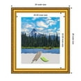 thumbnail image 4 of Colonial Embossed Gold Wood Picture Frame, Photo Frame, Art Frame, 4 of 10