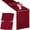 burgundy, variant on Elcoho 12 Pack Satin Table Runners 12 x 108 Inch Rectangle Pastel Rainbow Silk Table Runner for Spring Easter Birthday Wedding Banquet Party Decoration