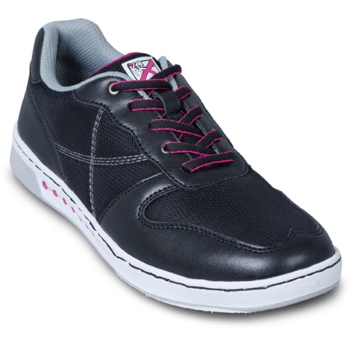 KR Strikeforce Womens Opal Bowling Shoes Black/Hot Pink 7 1/2