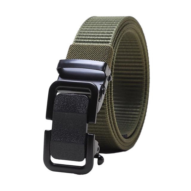 Ceinture à Taille Retro Stylée pour Hommes Slimming Élastique Extensible Boucle Auto-Couvrante Simili Cuir