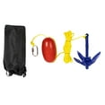 thumbnail image 3 of Ancla plegable perfecl para kayak 0.5 lb con flotador para botes pequeños, 3 of 8