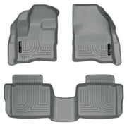 Husky Liners Front & 2nd Seat Floor Liners (Footwell Coverage) Fits 10-18 Taurus