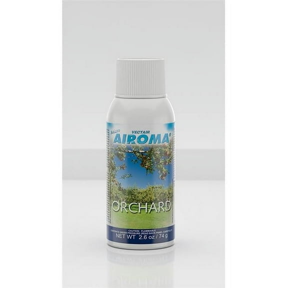 Vectair Systems BAERO-07 Micro Airoma 30-Day Metered Aerosol Odour Control - Orchard, Case of 12
