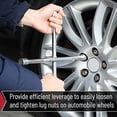 thumbnail image 3 of 14 Inch Carbon Steel 4 Way Lug Wrench Silver, 3 of 5
